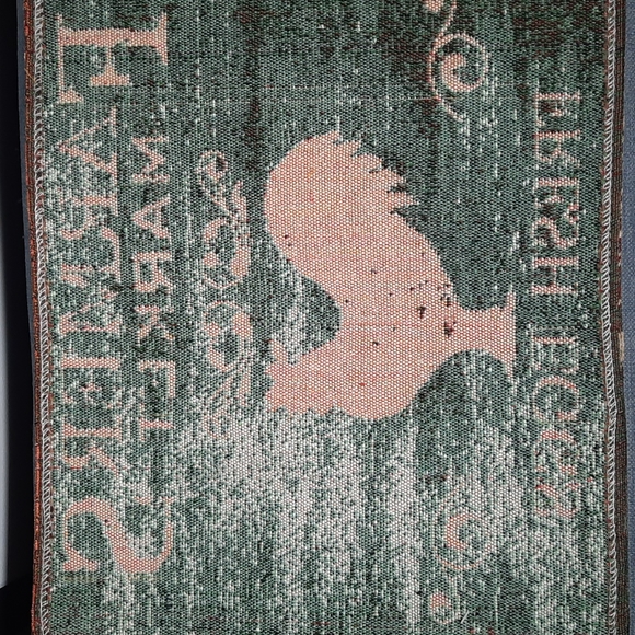 Set 4 Placemats Tablemat Cream Rust Rooster 13" x 19" Washable Farm Fresh Eggs - Picture 6 of 8